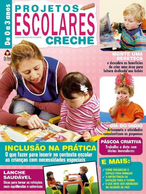 Title details for Projetos Escolares - Creche by Online Editora - Available